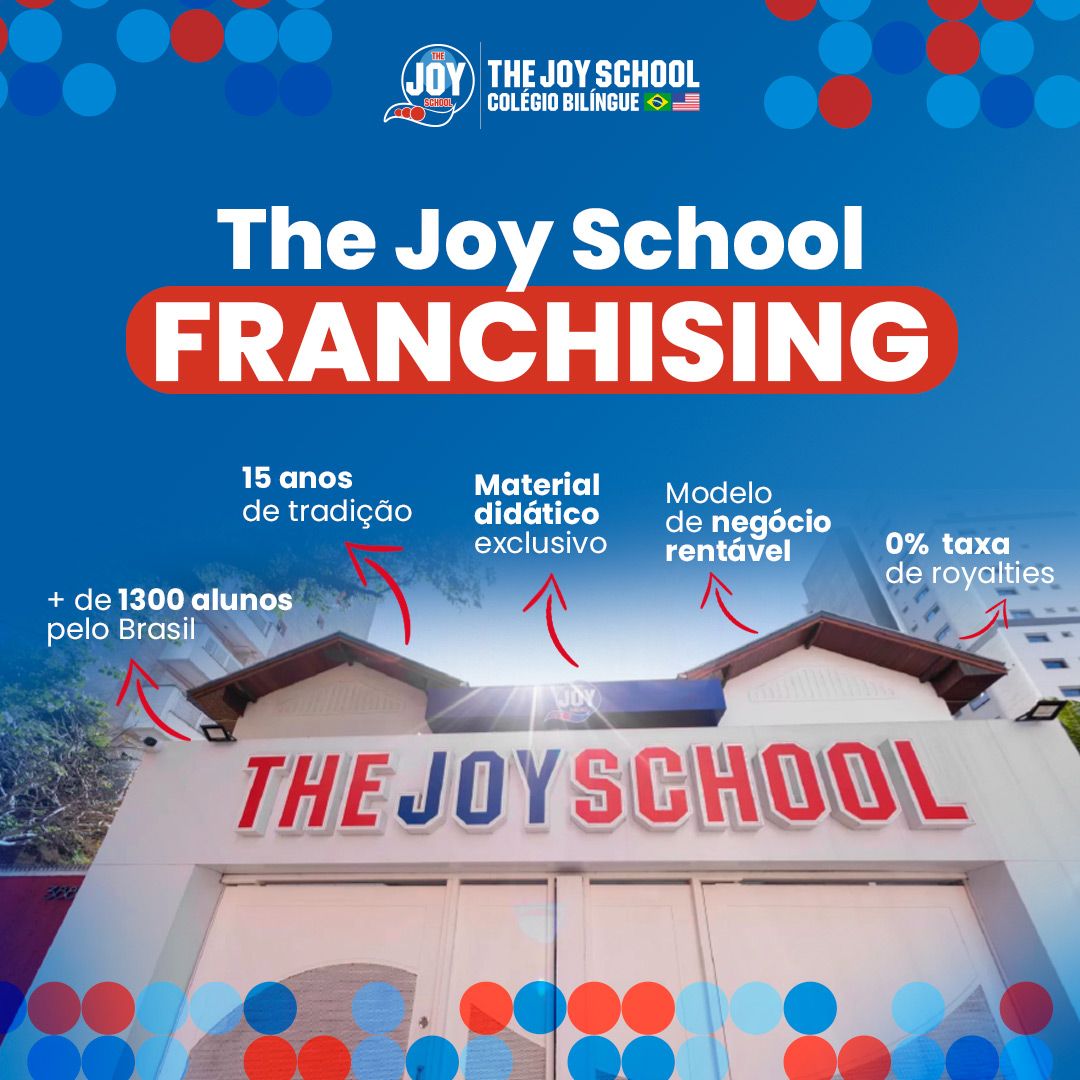The Joy School Brasil ad