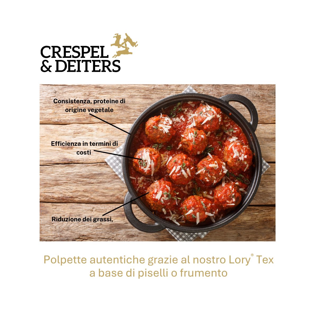 Crespel & Deiters Food ad