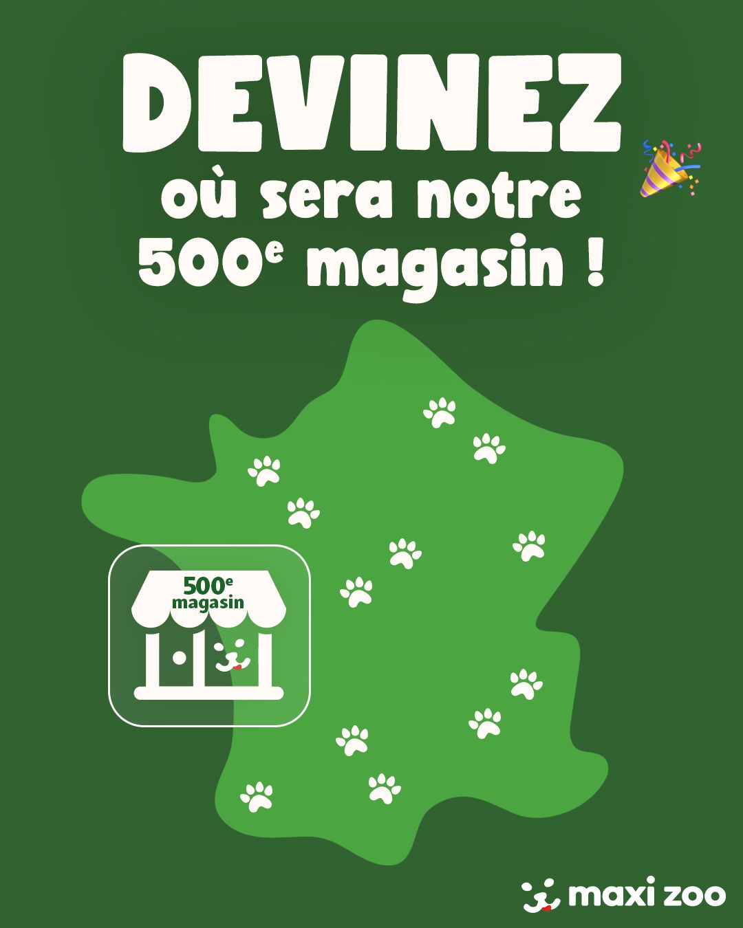 Maxi Zoo France ad