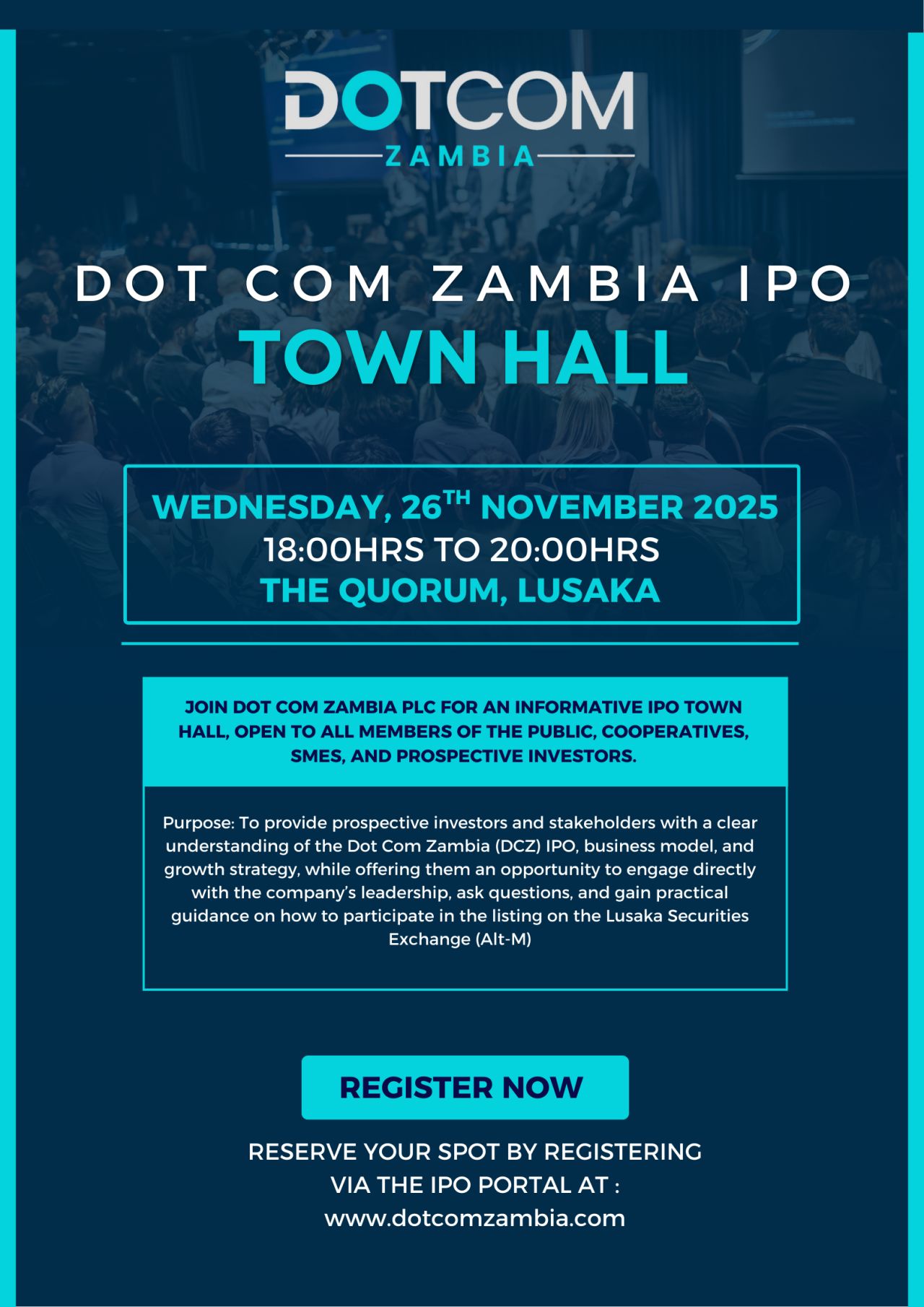 Dot Com Zambia ad