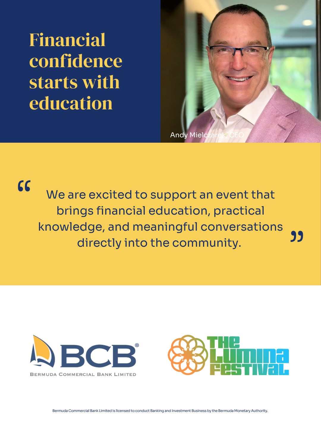 Bermuda Commercial Bank ad
