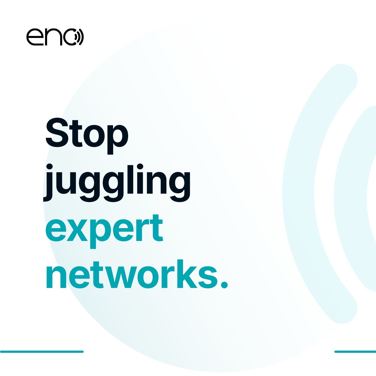 ENC - The Expert Network Platform ad