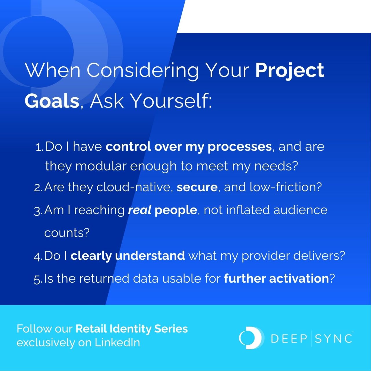 Deep Sync ad
