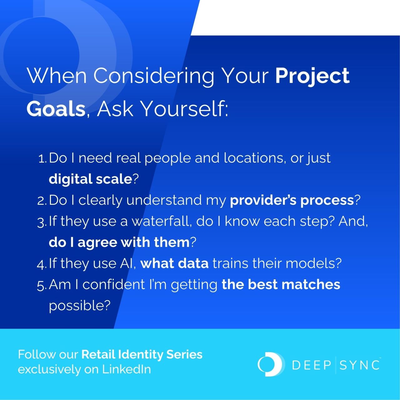 Deep Sync ad