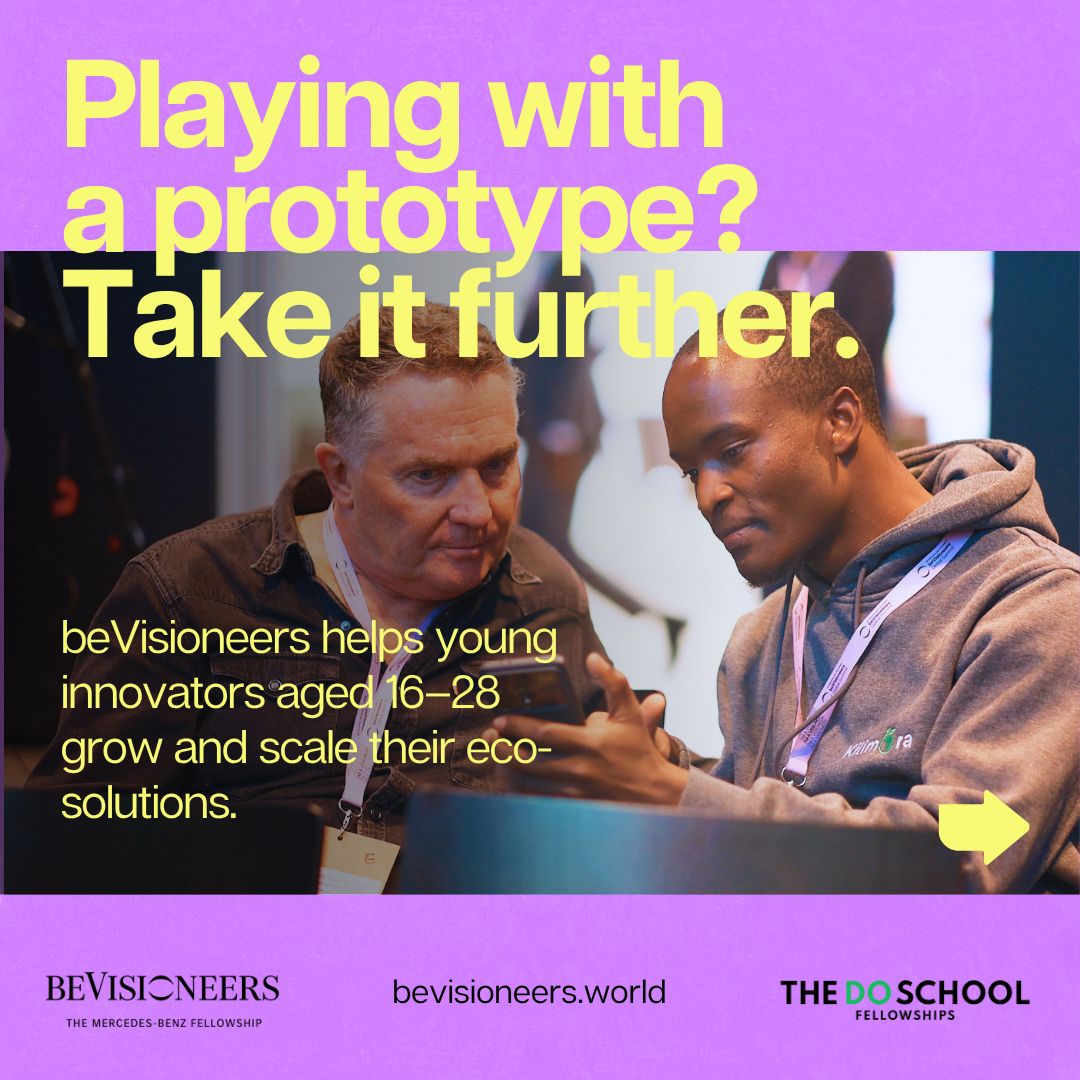 beVisioneers: The Mercedes-Benz Fellowship ad