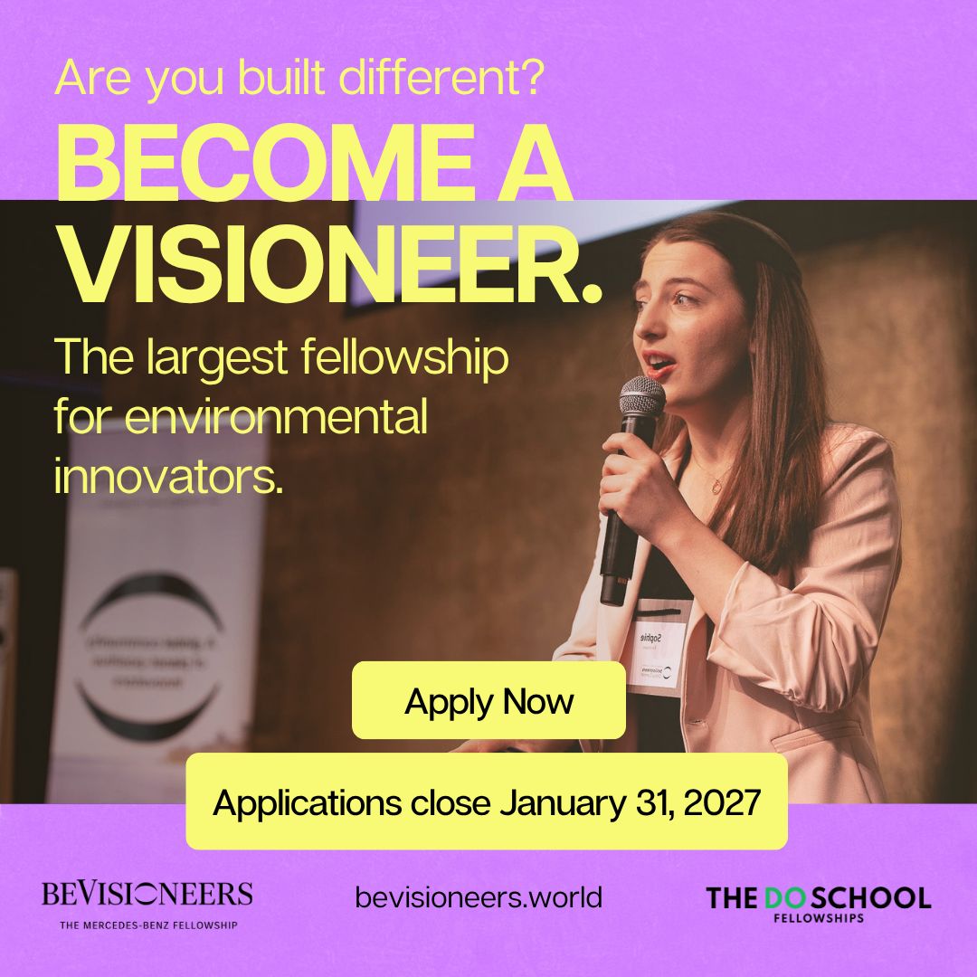 beVisioneers: The Mercedes-Benz Fellowship ad