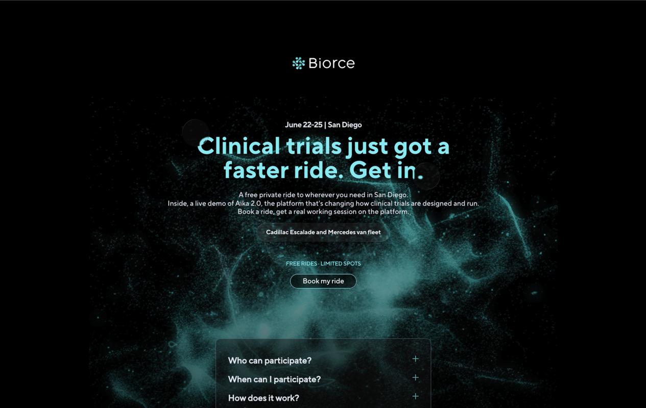 Biorce ad