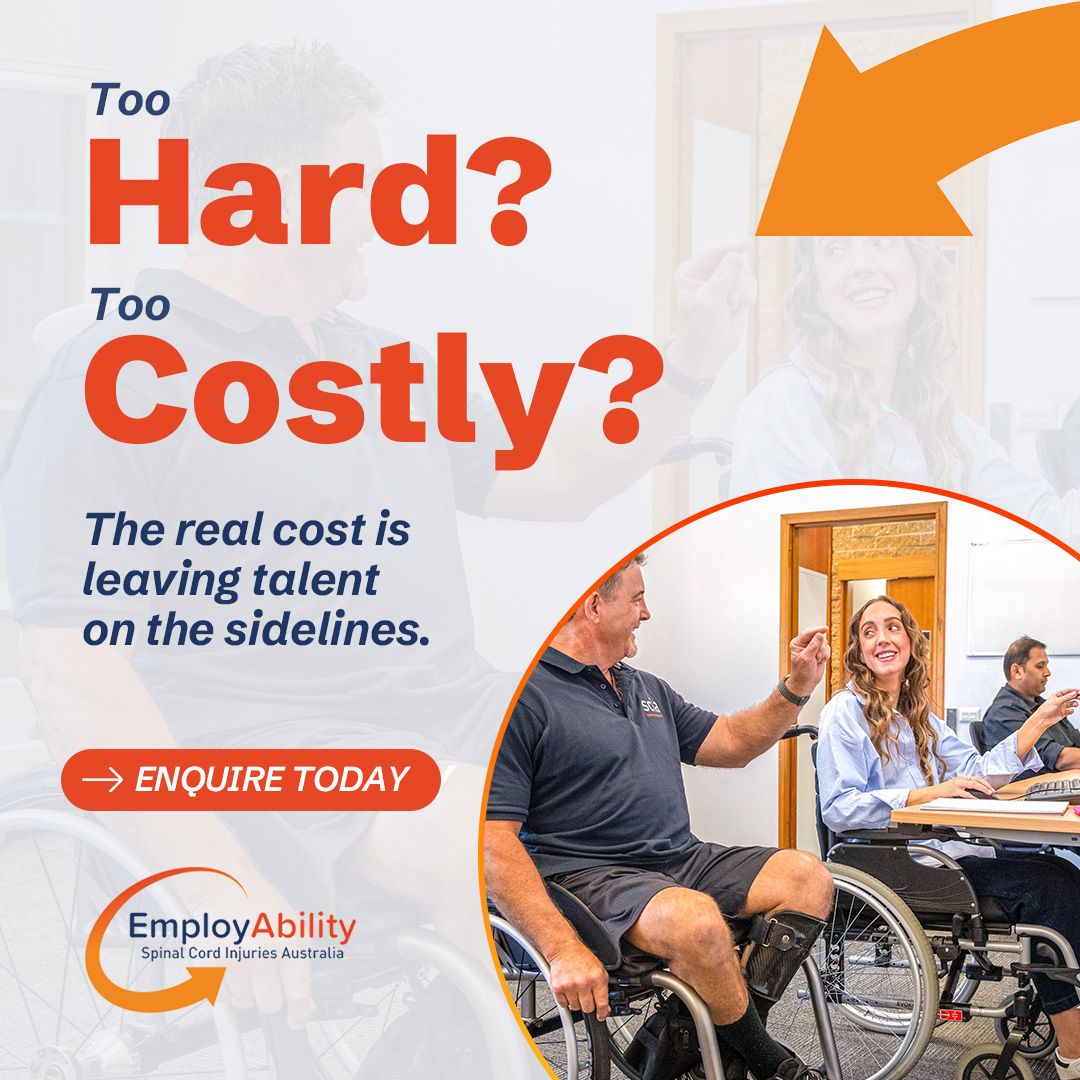 EmployAbility Australia SCIA ad