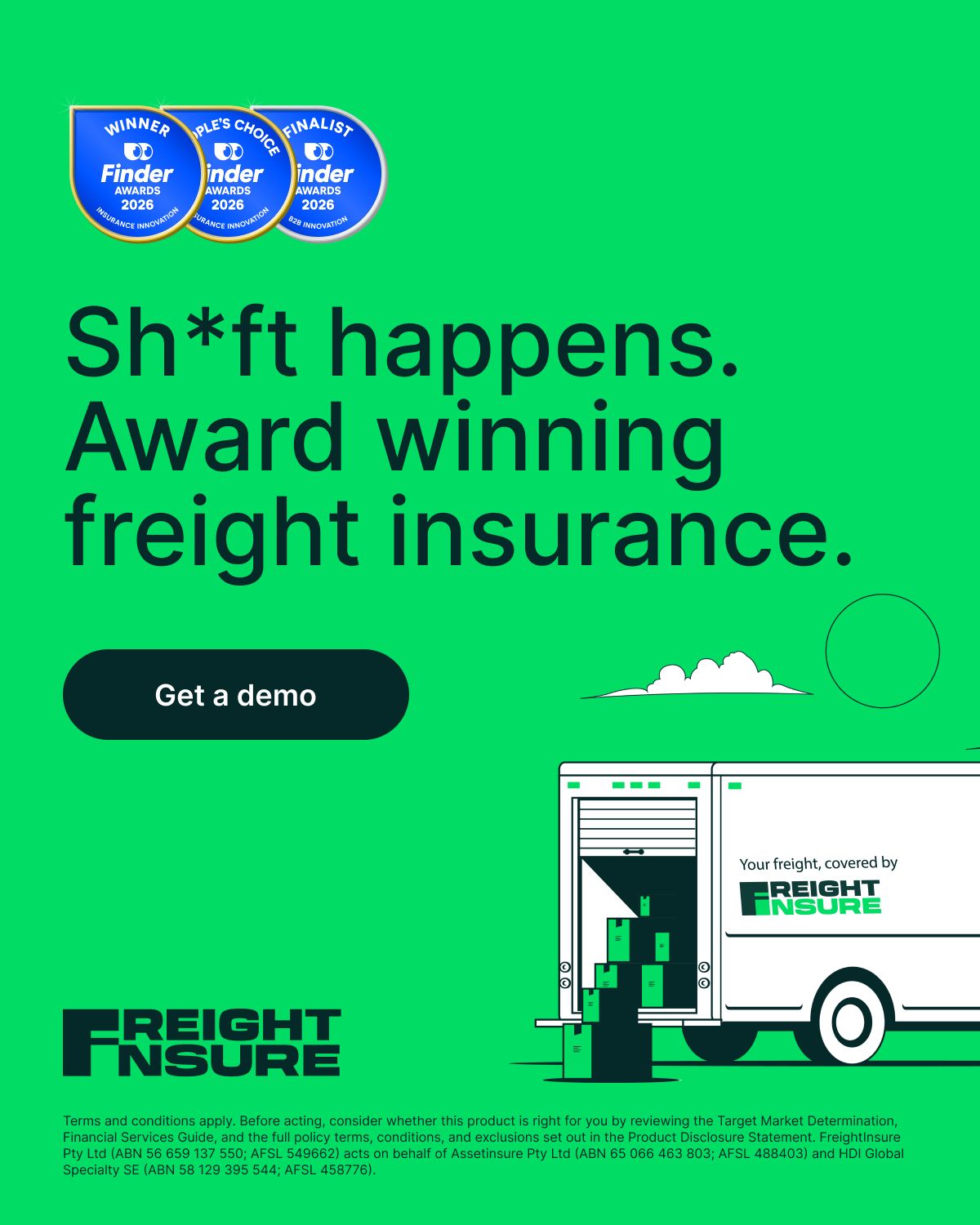 FreightInsure ad
