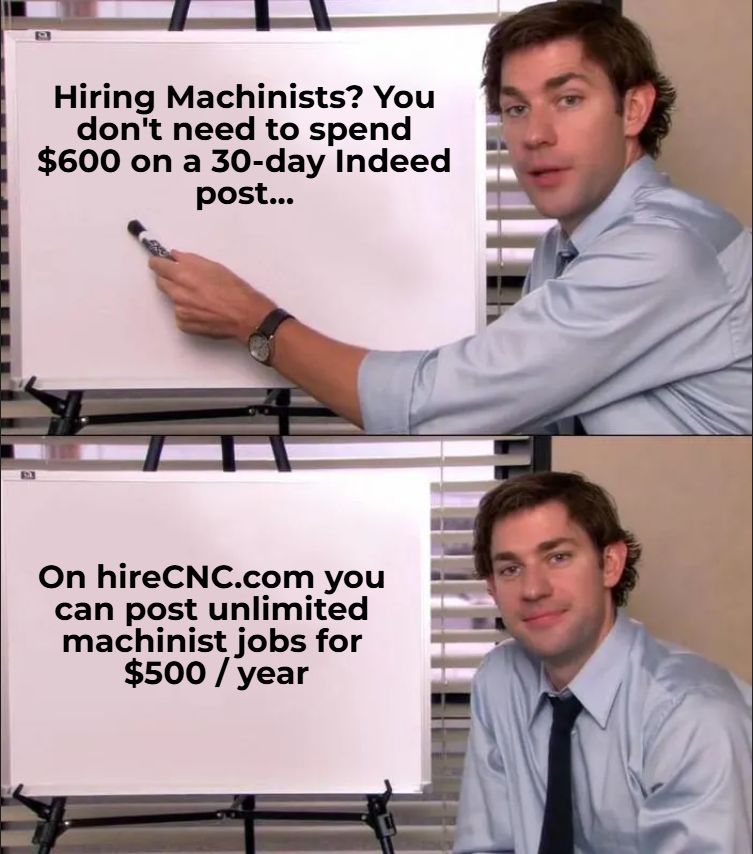 hireCNC ad