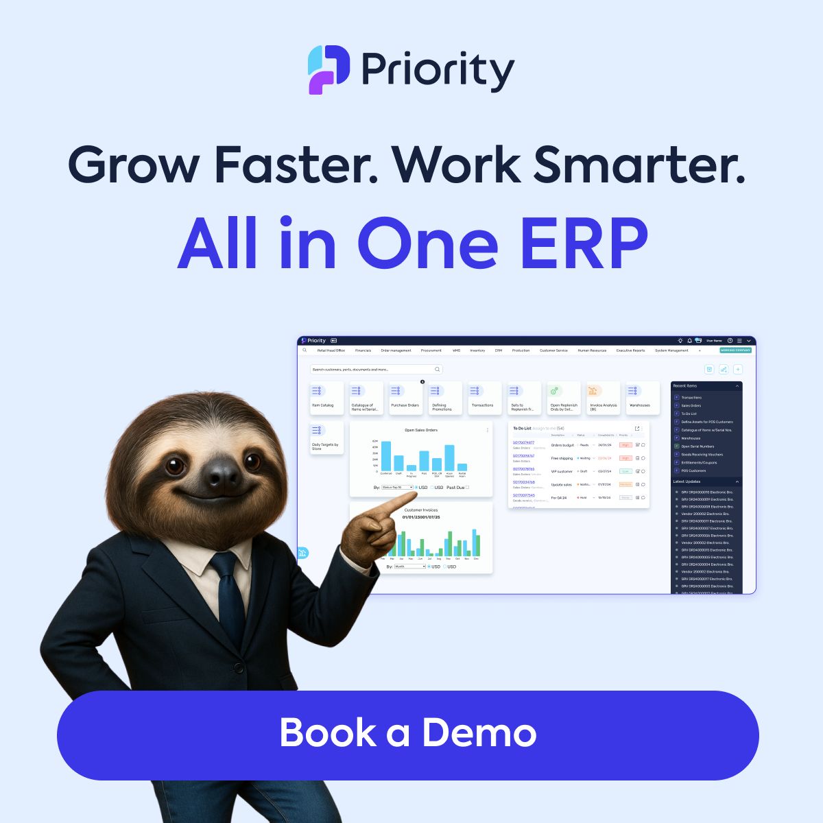 Priority Software ad