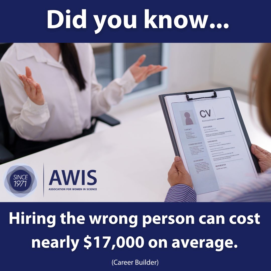 Association for Women in Science ad