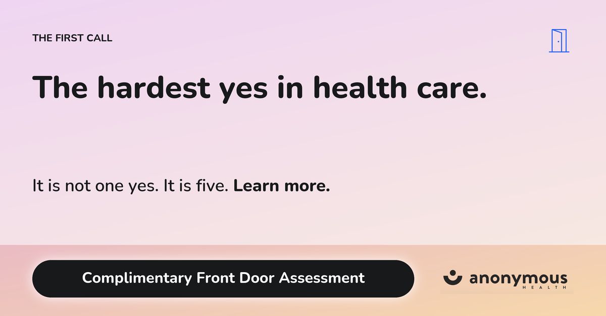 Anonymous Health ad