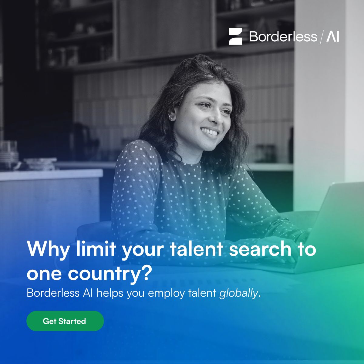 Borderless AI ad