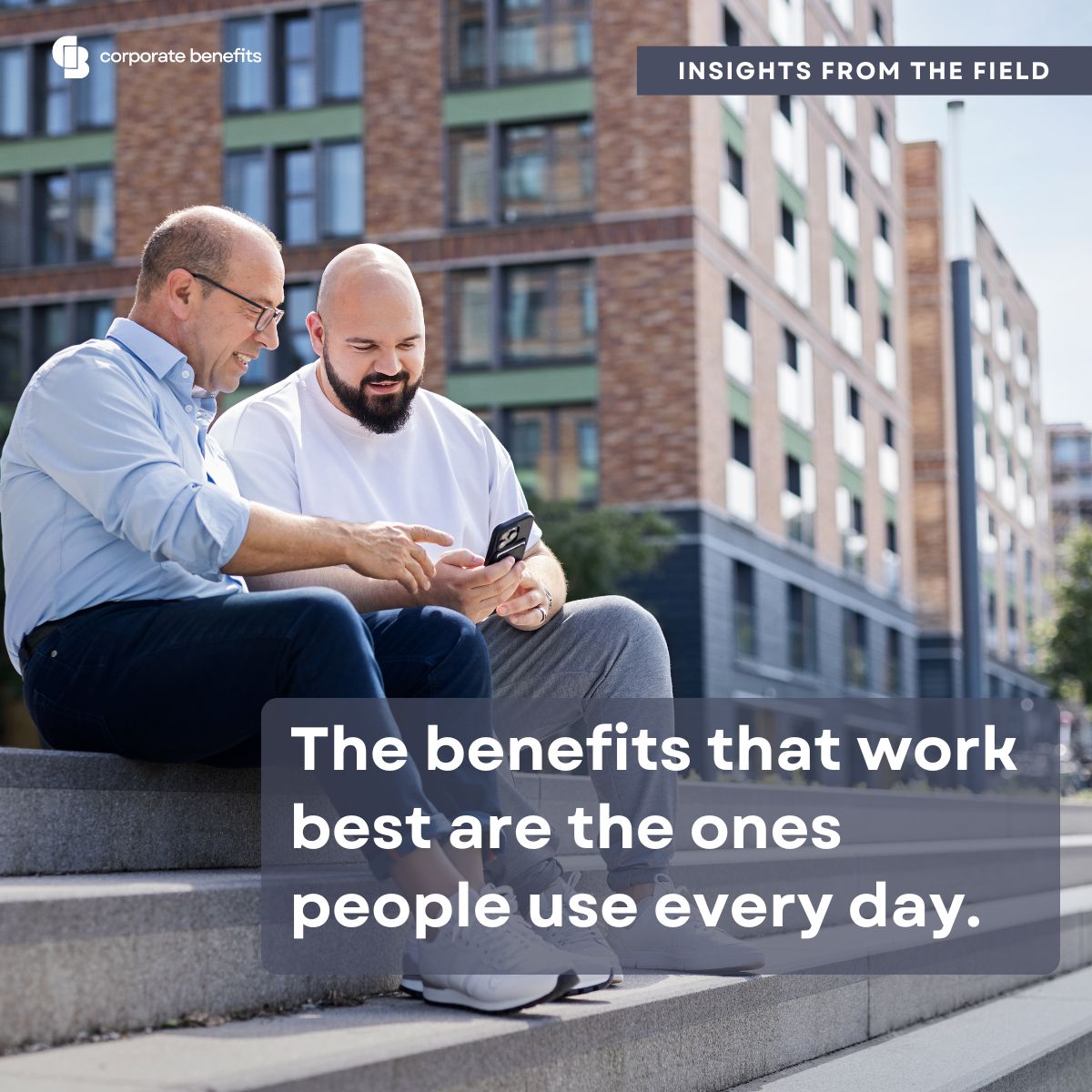 corporate benefits ad