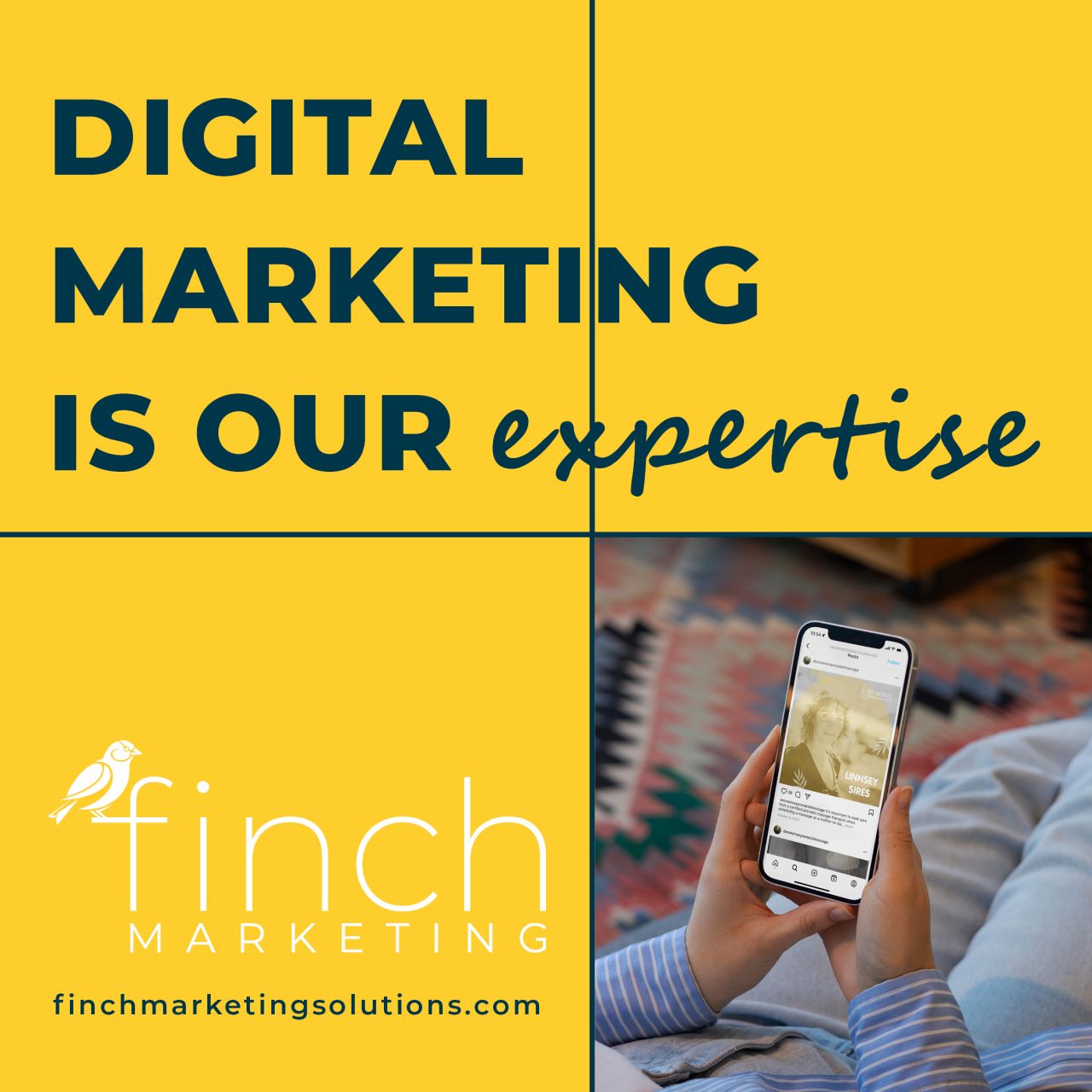 Finch Marketing ad