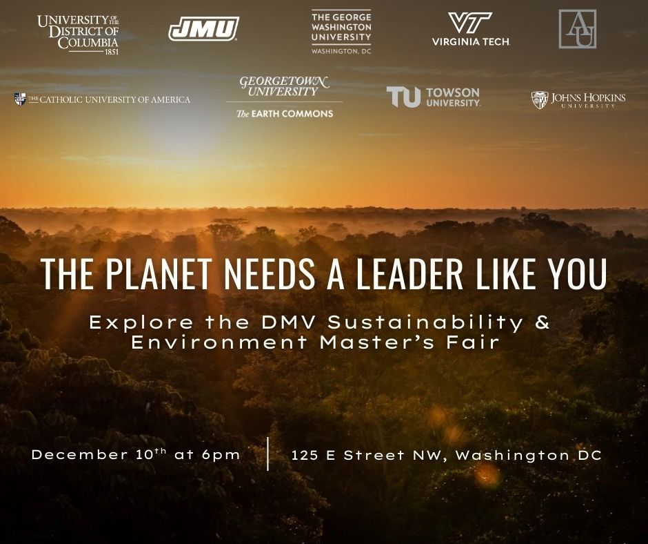 The Earth Commons, Georgetown University ad