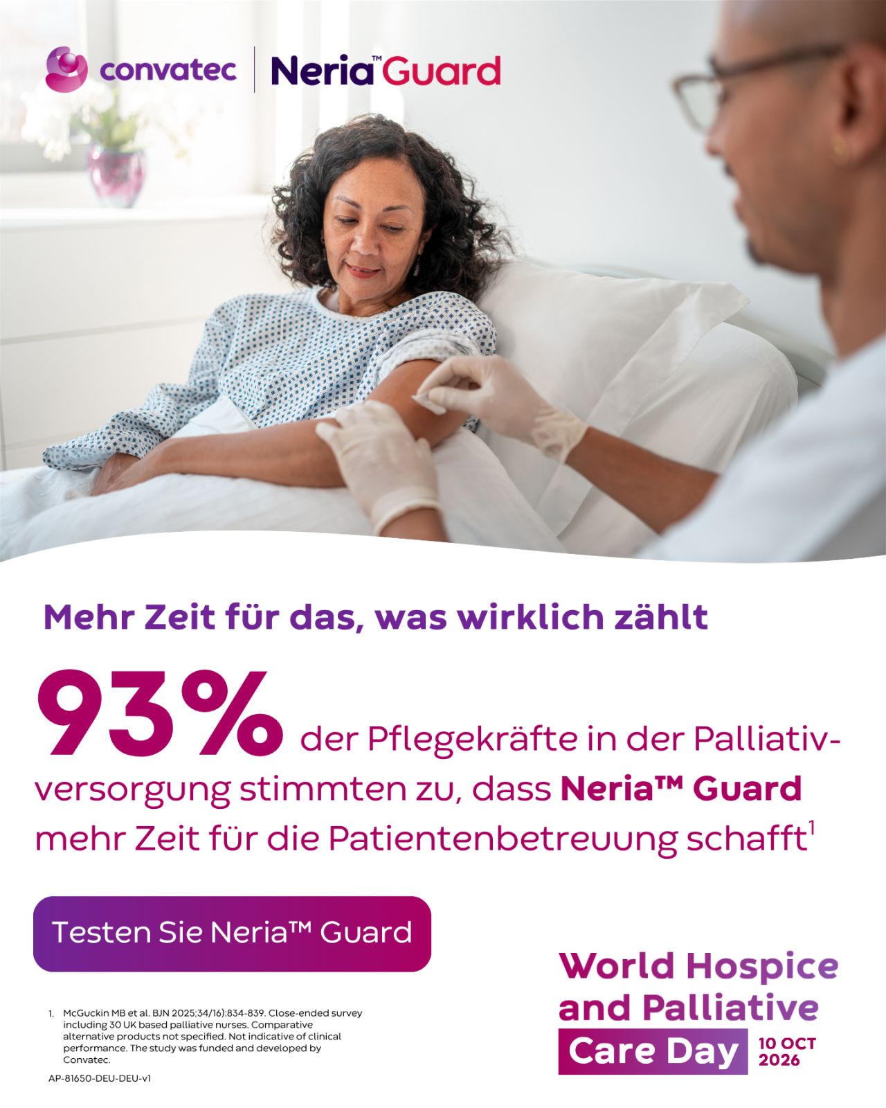 Convatec Infusion Care ad
