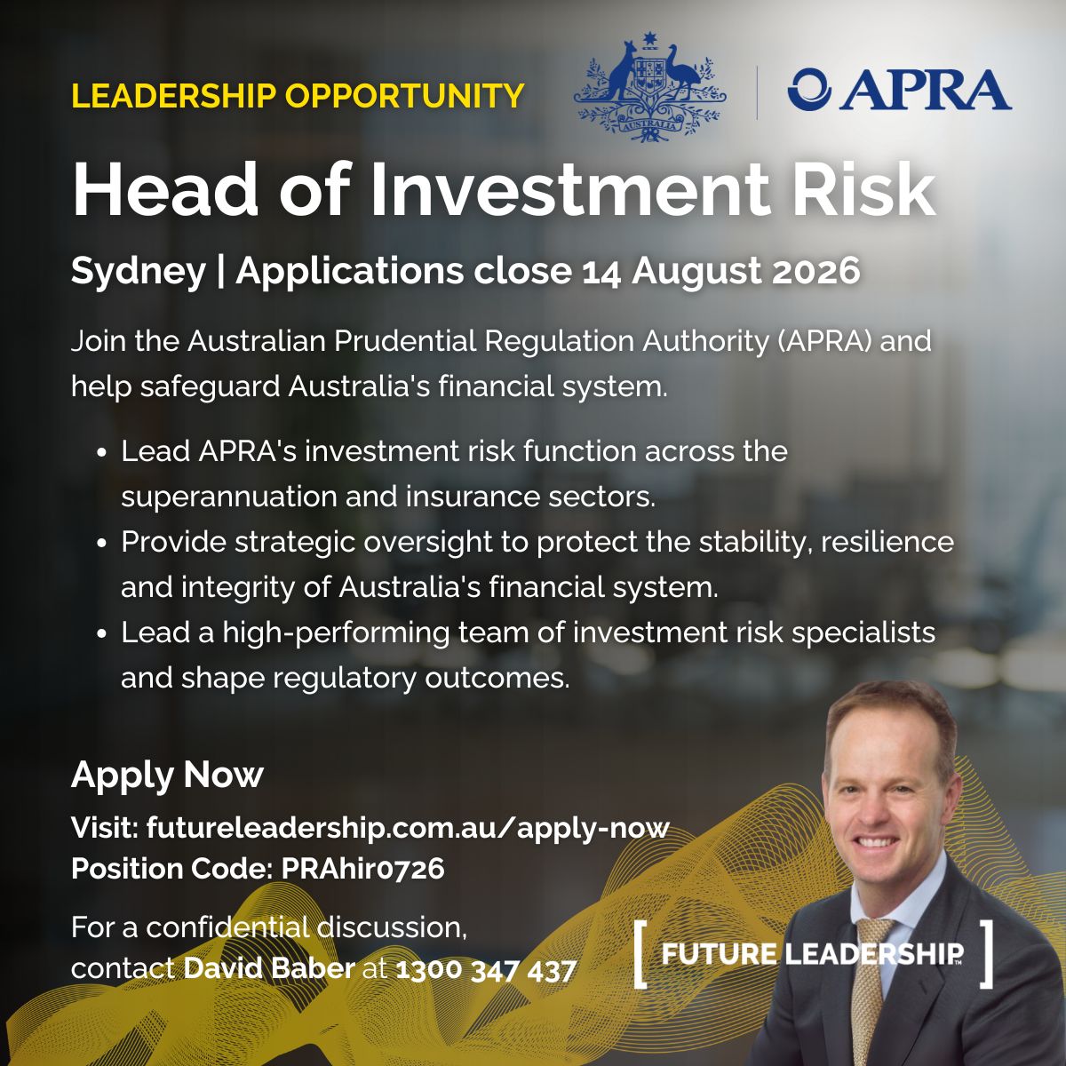 Future Leadership ad