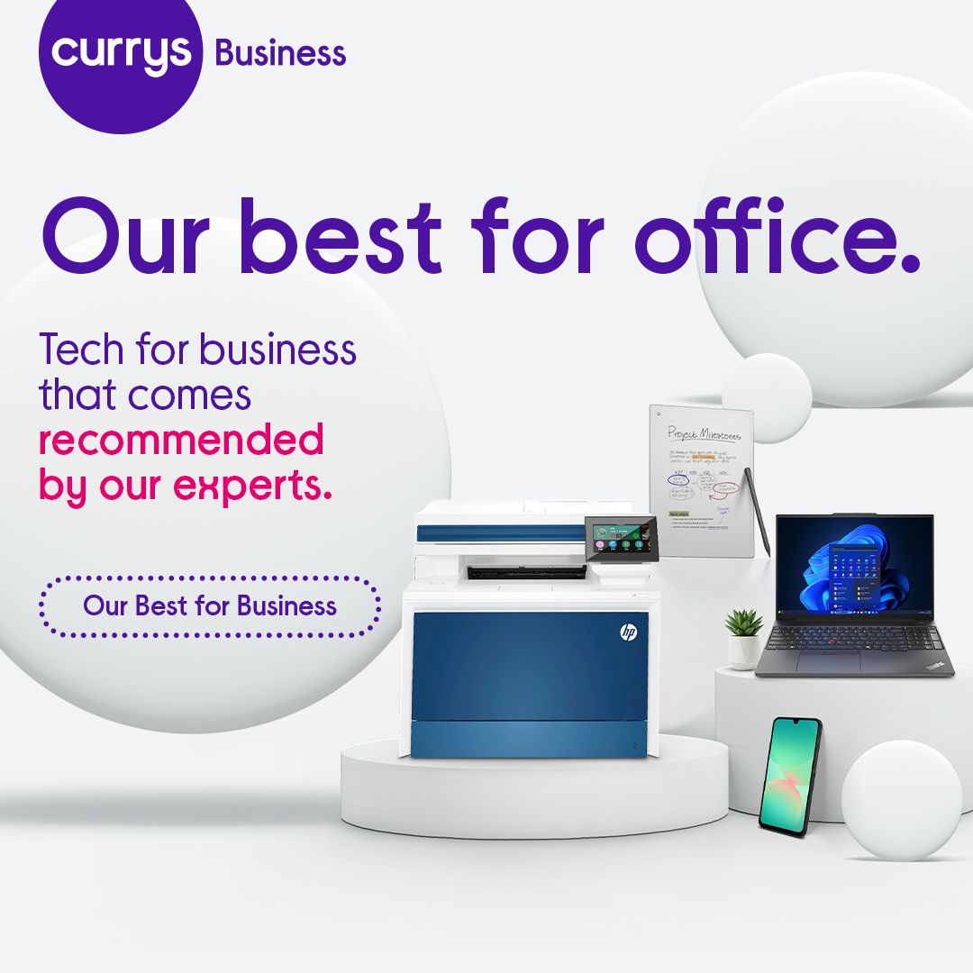 Currys Business ad