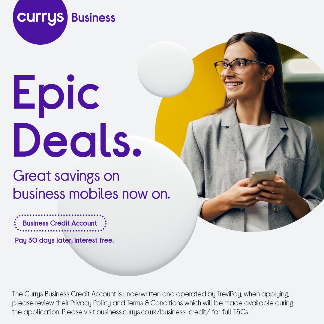 Currys Business ad