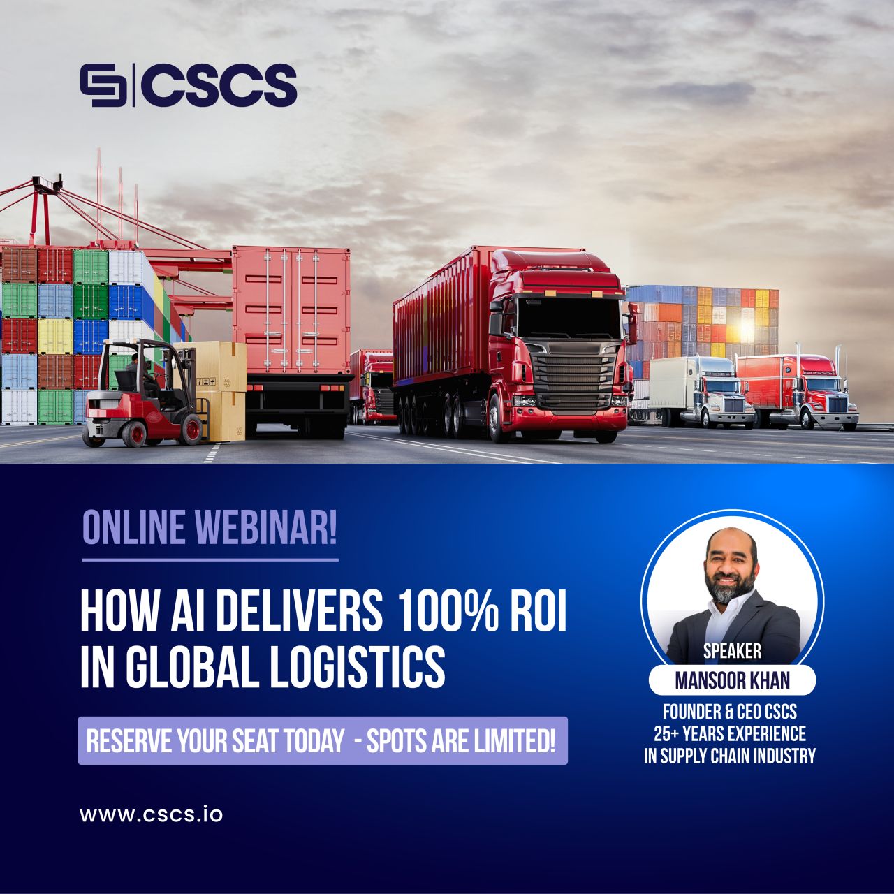CSCS - Cloud Supply Chain Solutions ad