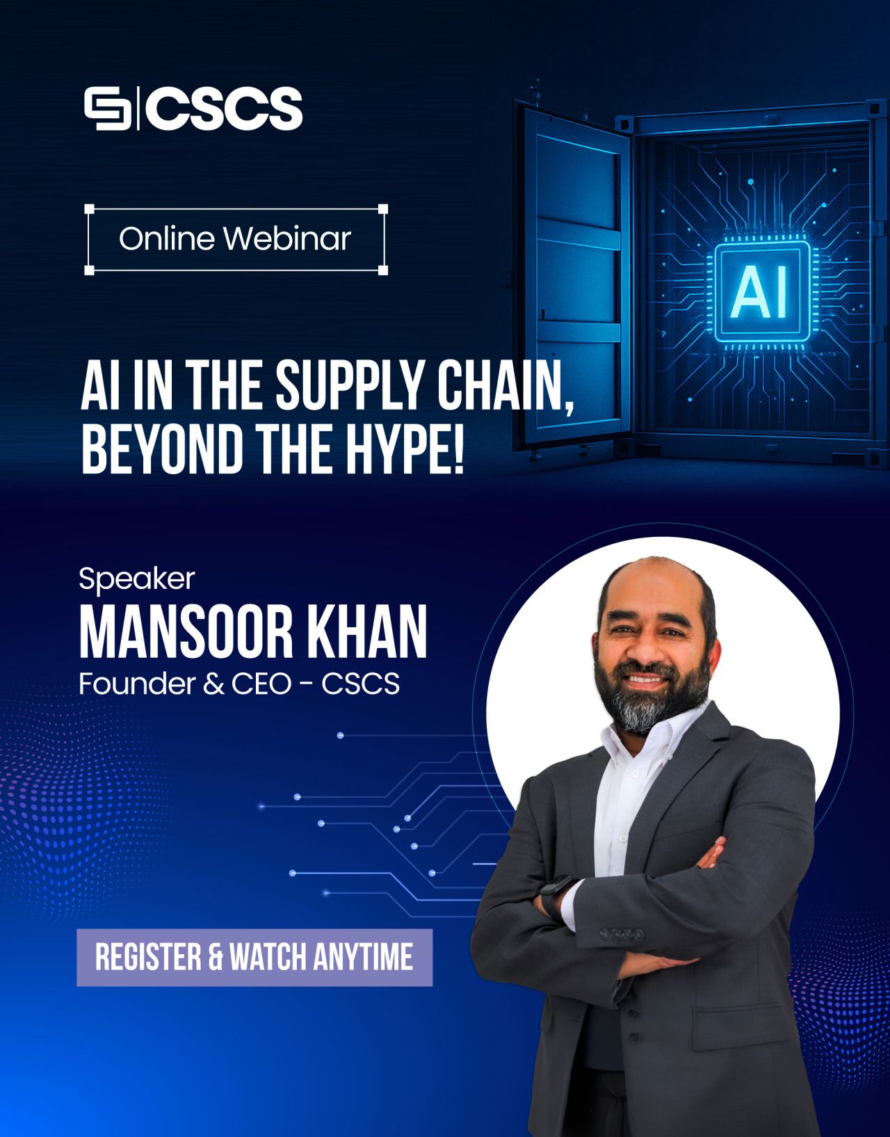 CSCS - Cloud Supply Chain Solutions ad