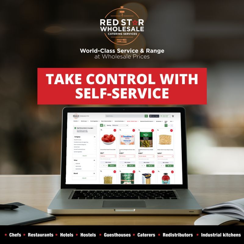 Red Star Wholesale Catering Services ad