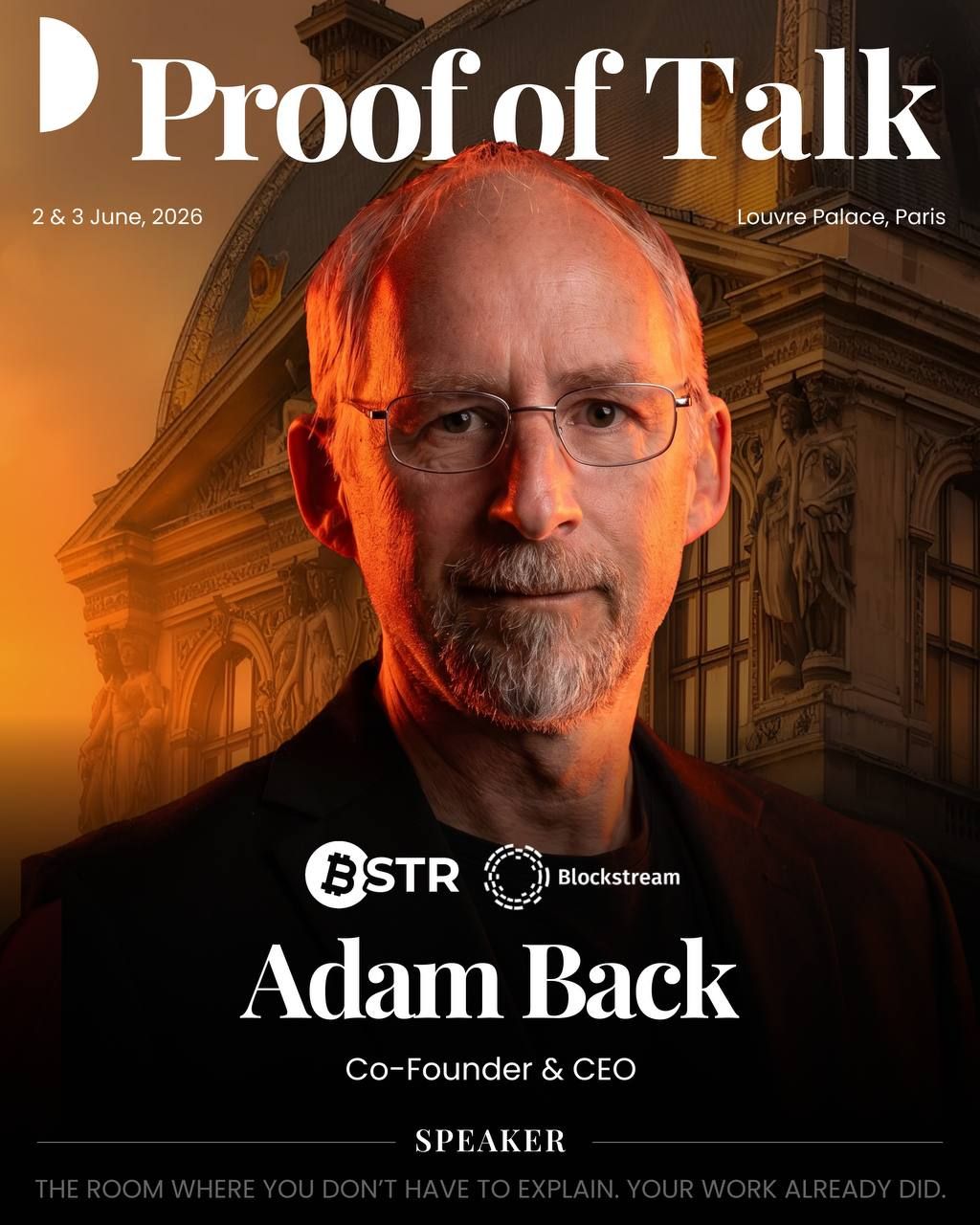Proof of Talk ad