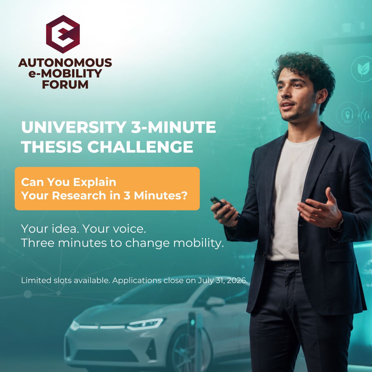 Autonomous e-Mobility Forum ad
