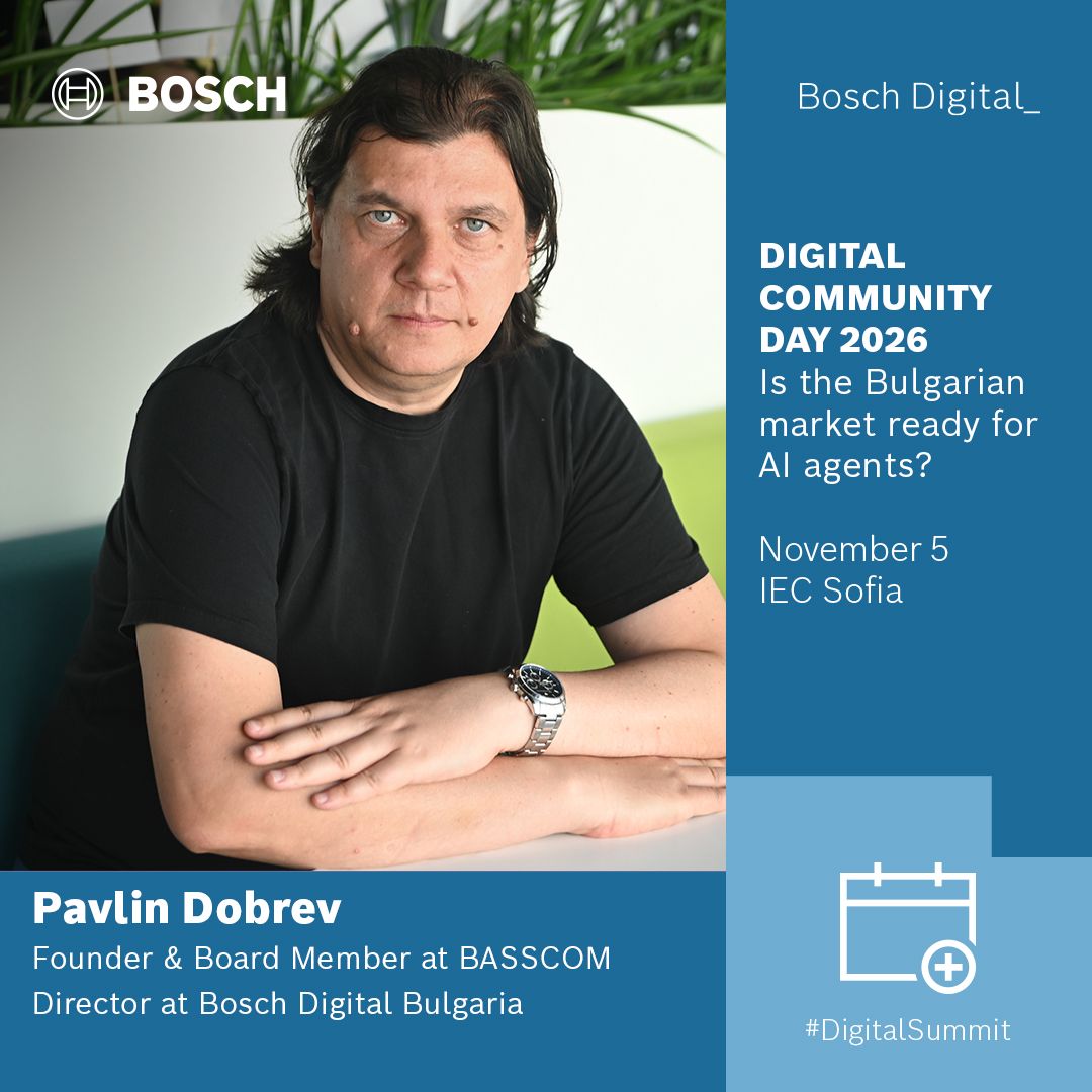 Bosch Digital Bulgaria ad