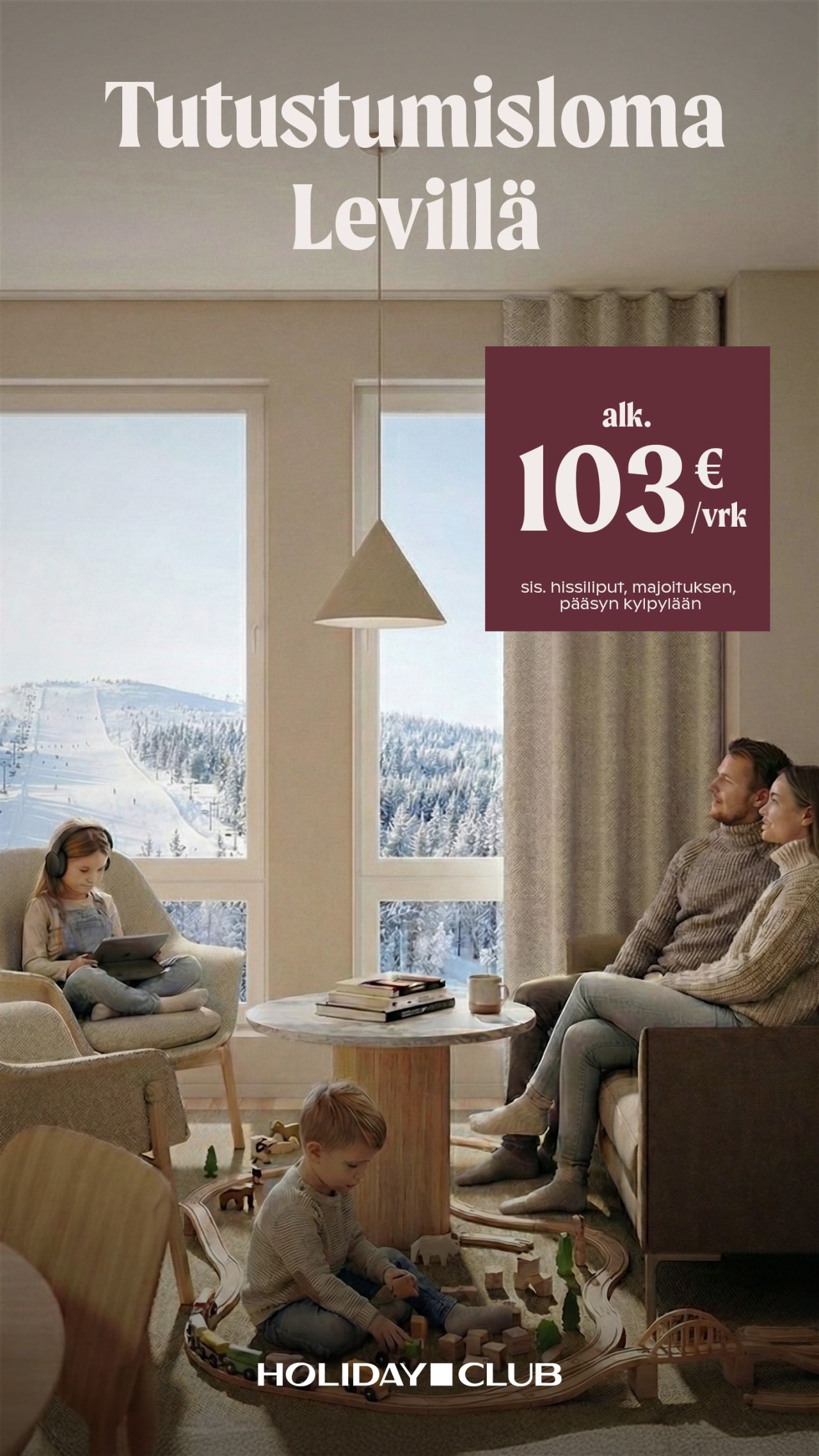 Holiday Club Resorts ad