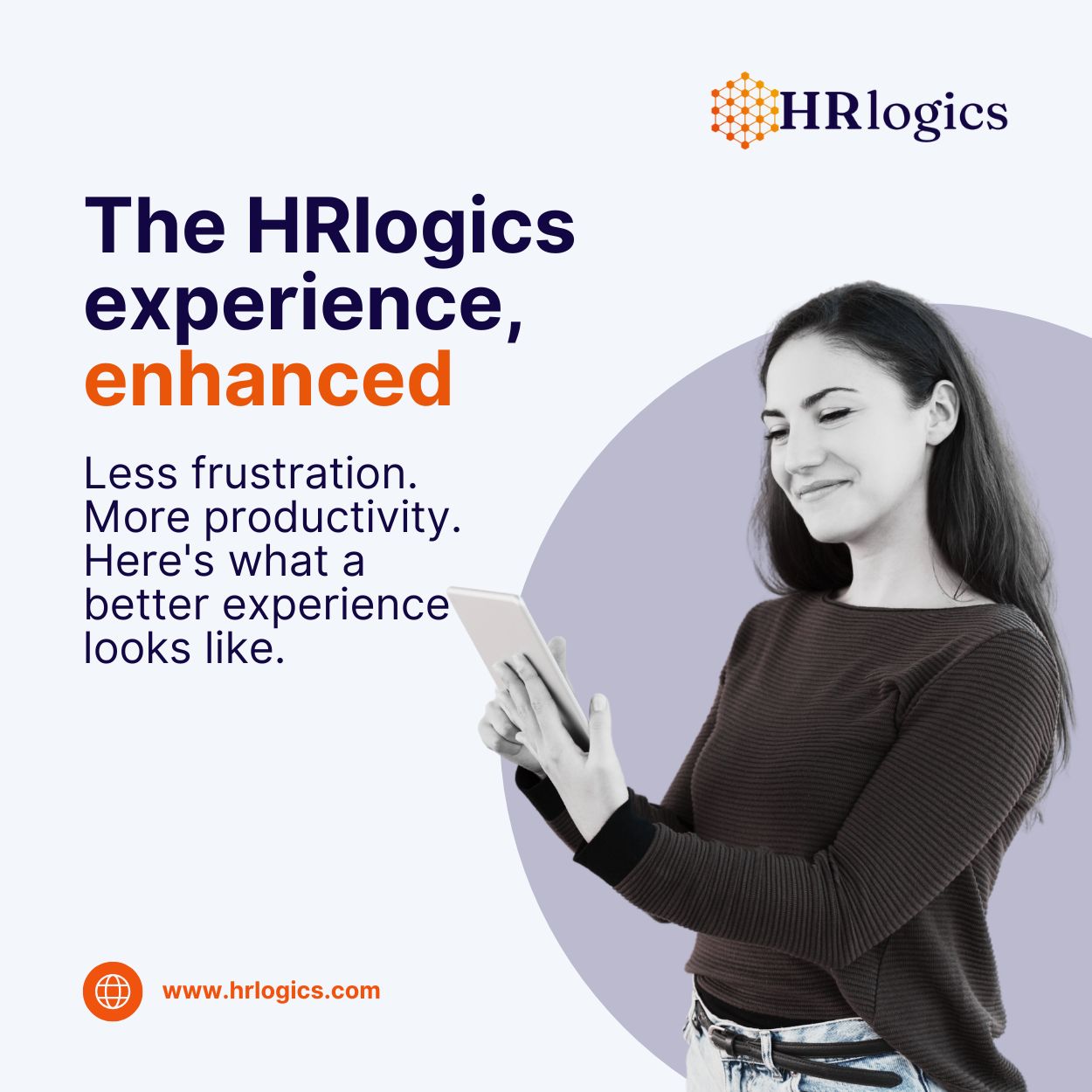 HRlogics ad