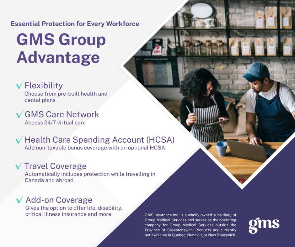 GMS Health Insurance ad
