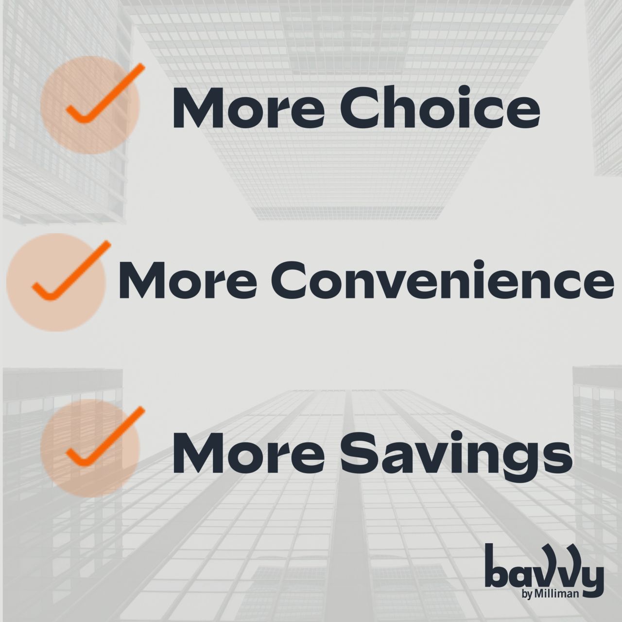 Bavvy by Milliman ad