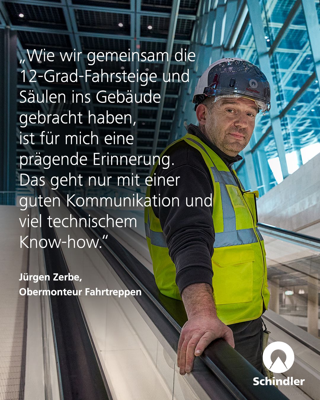 Schindler Deutschland ad