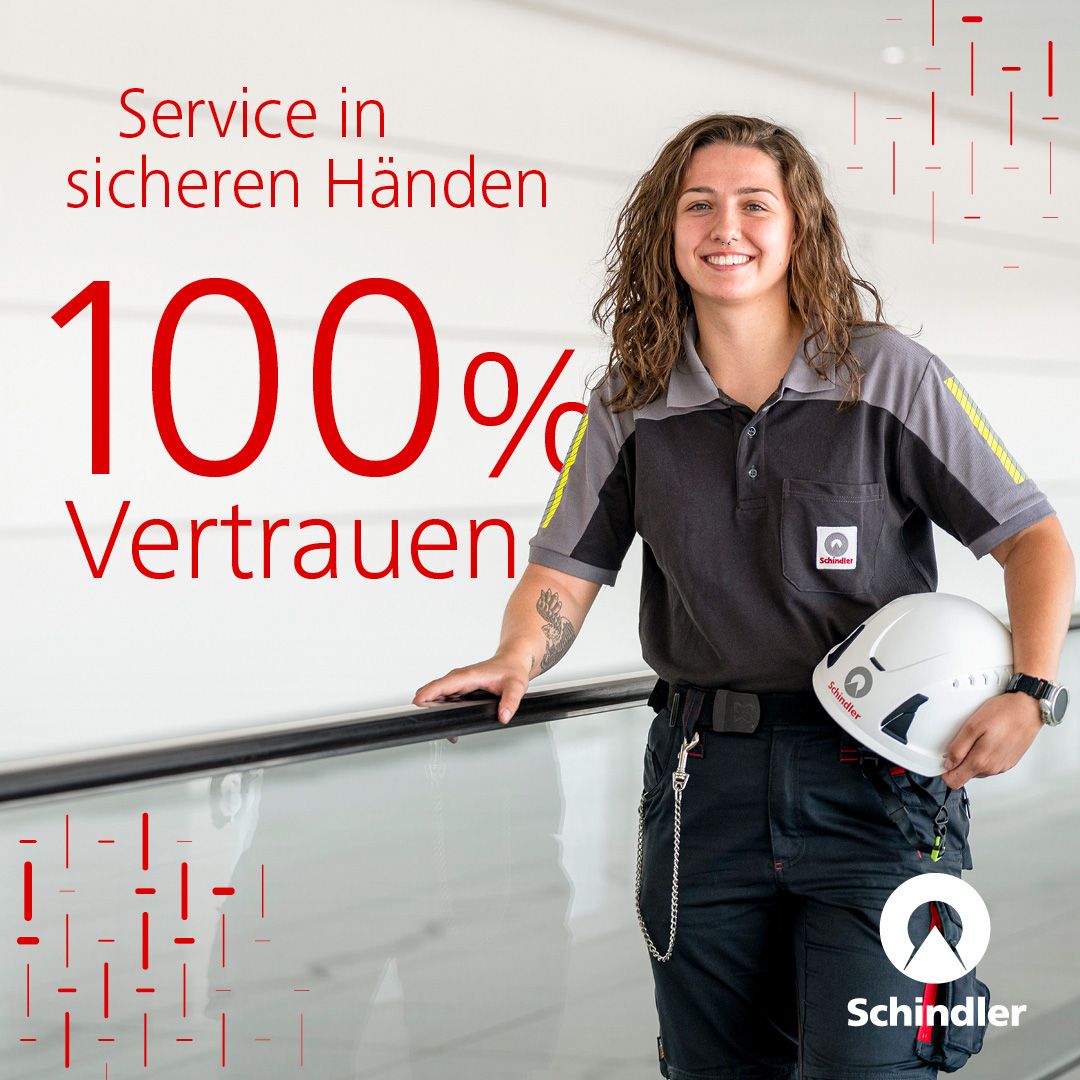 Schindler Deutschland ad