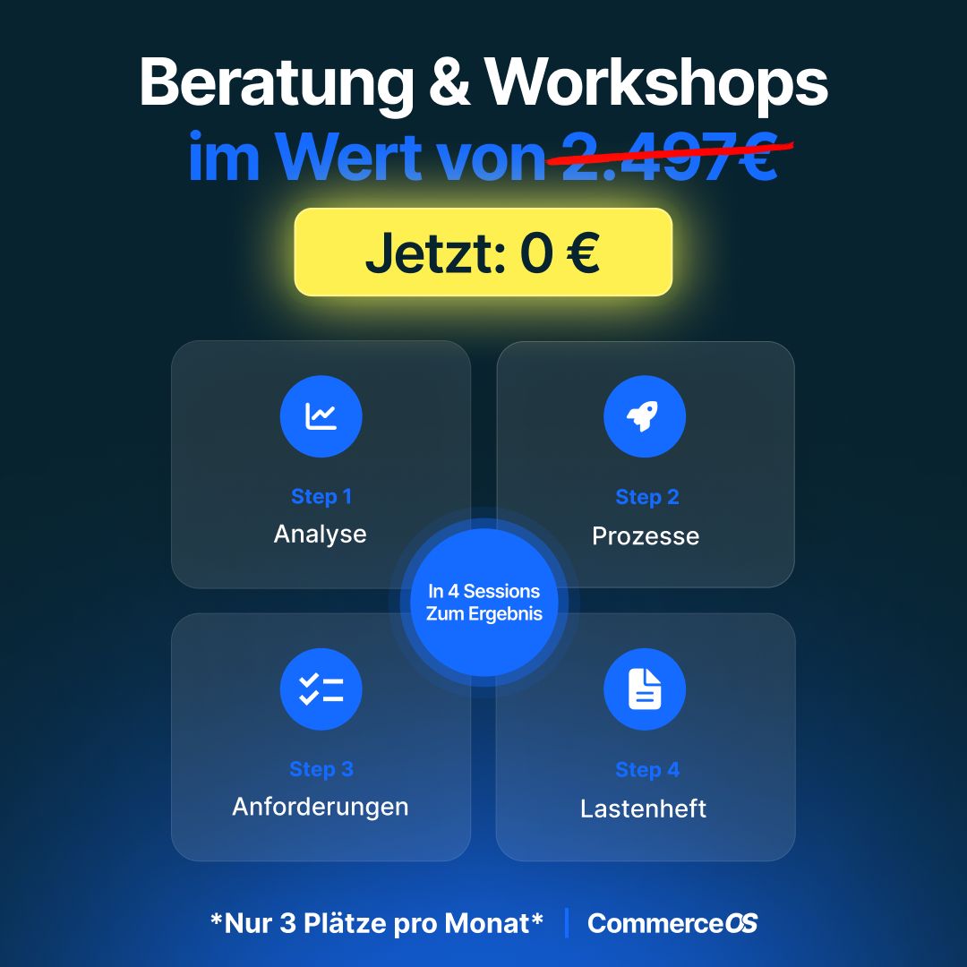 CommerceOS (founderlab GmbH) ad