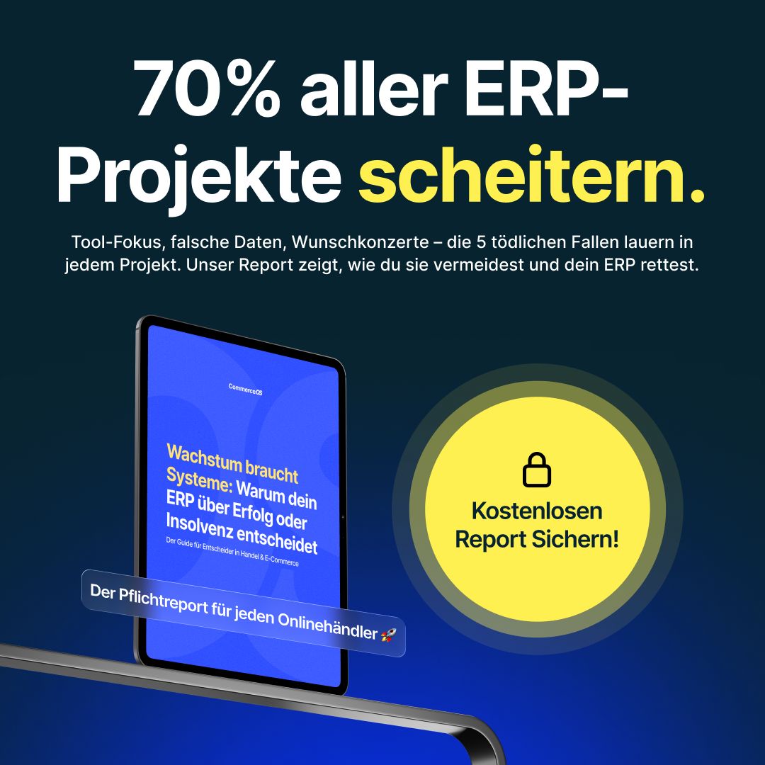 CommerceOS (founderlab GmbH) ad