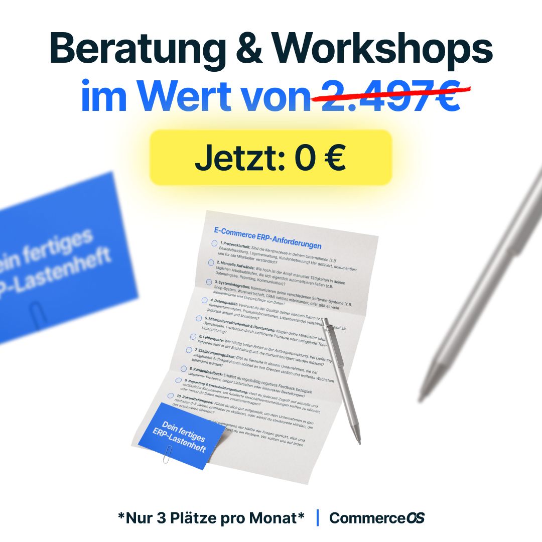 CommerceOS (founderlab GmbH) ad