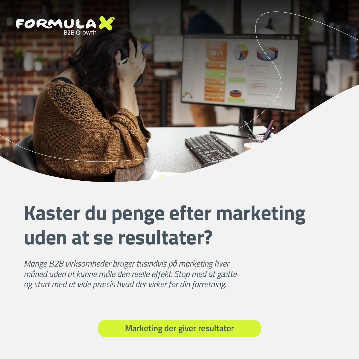Formula X - B2B Growth ad