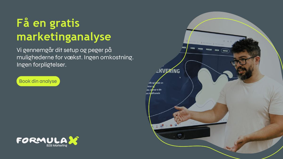 Formula X - B2B Growth ad
