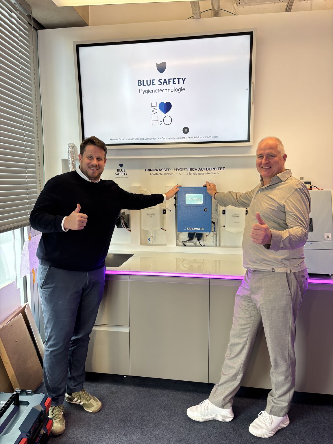 Blue Safety Hygienetechnologie GmbH ad