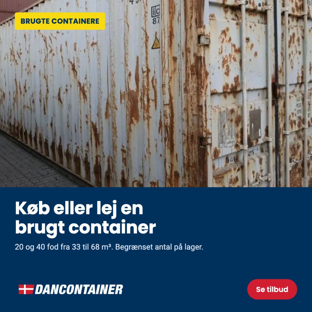 DanContainer A/S ad