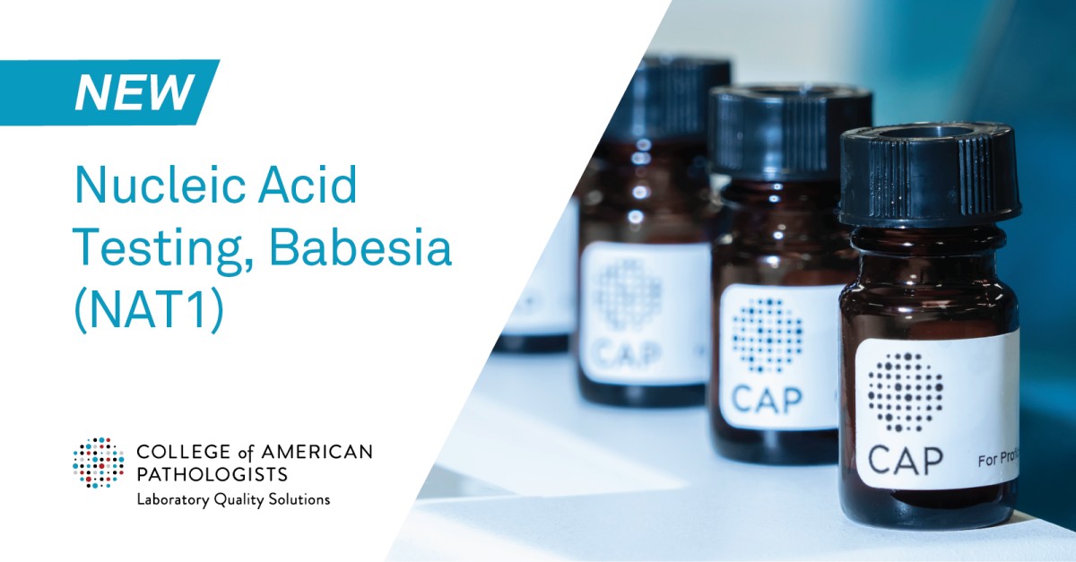 College of American Pathologists (CAP) ad