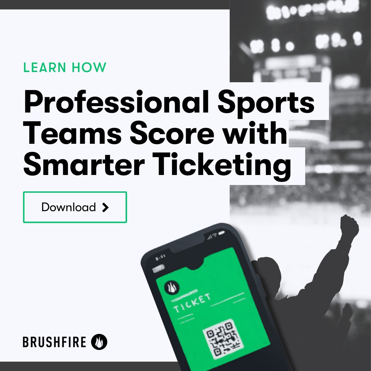 Brushfire Ticketing ad