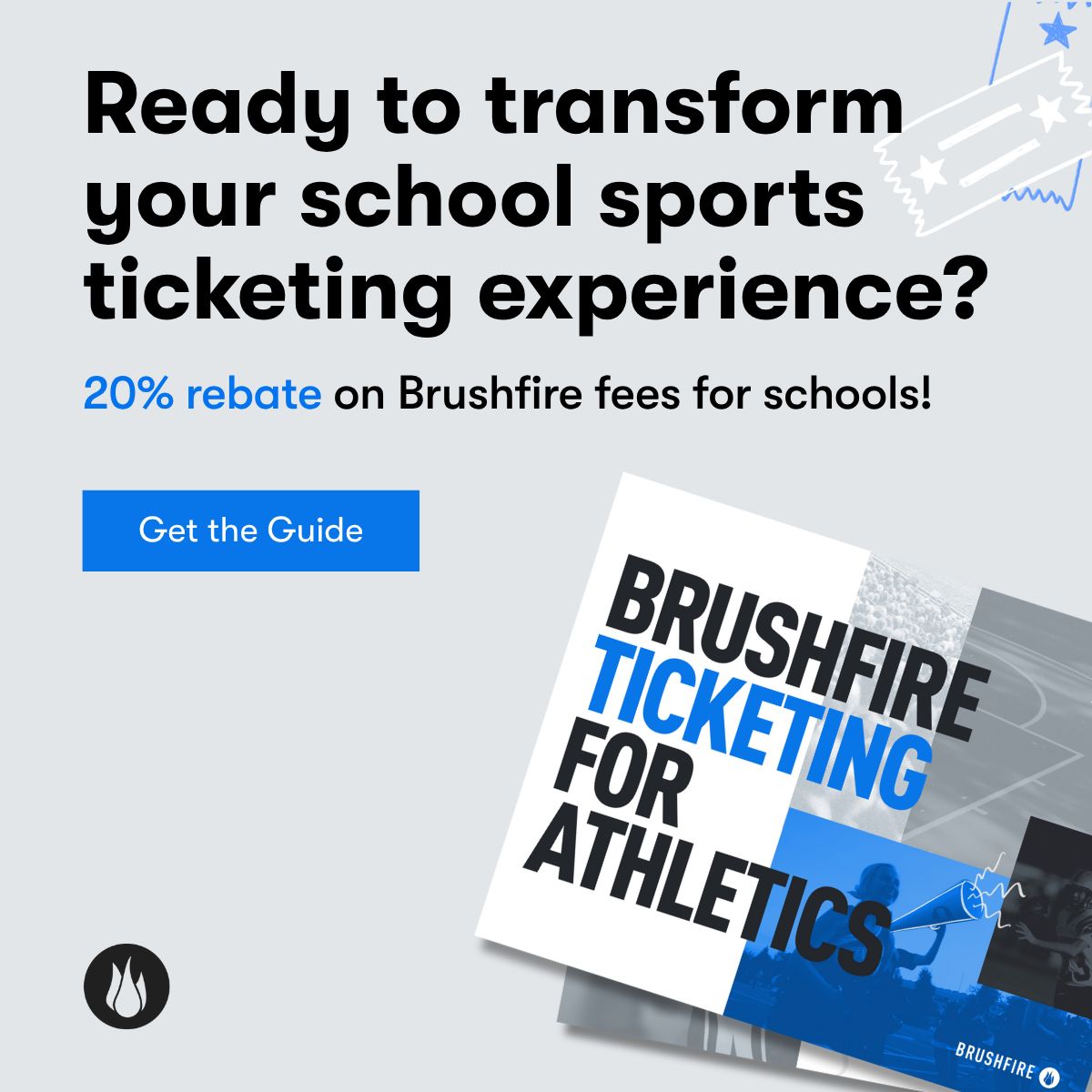 Brushfire Ticketing ad
