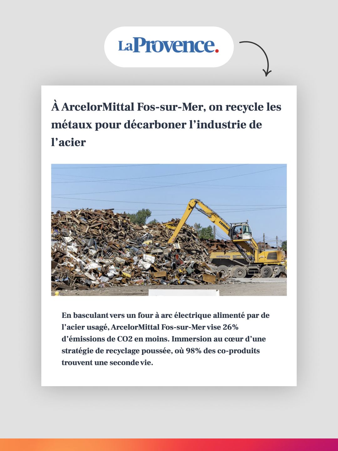 ArcelorMittal France ad