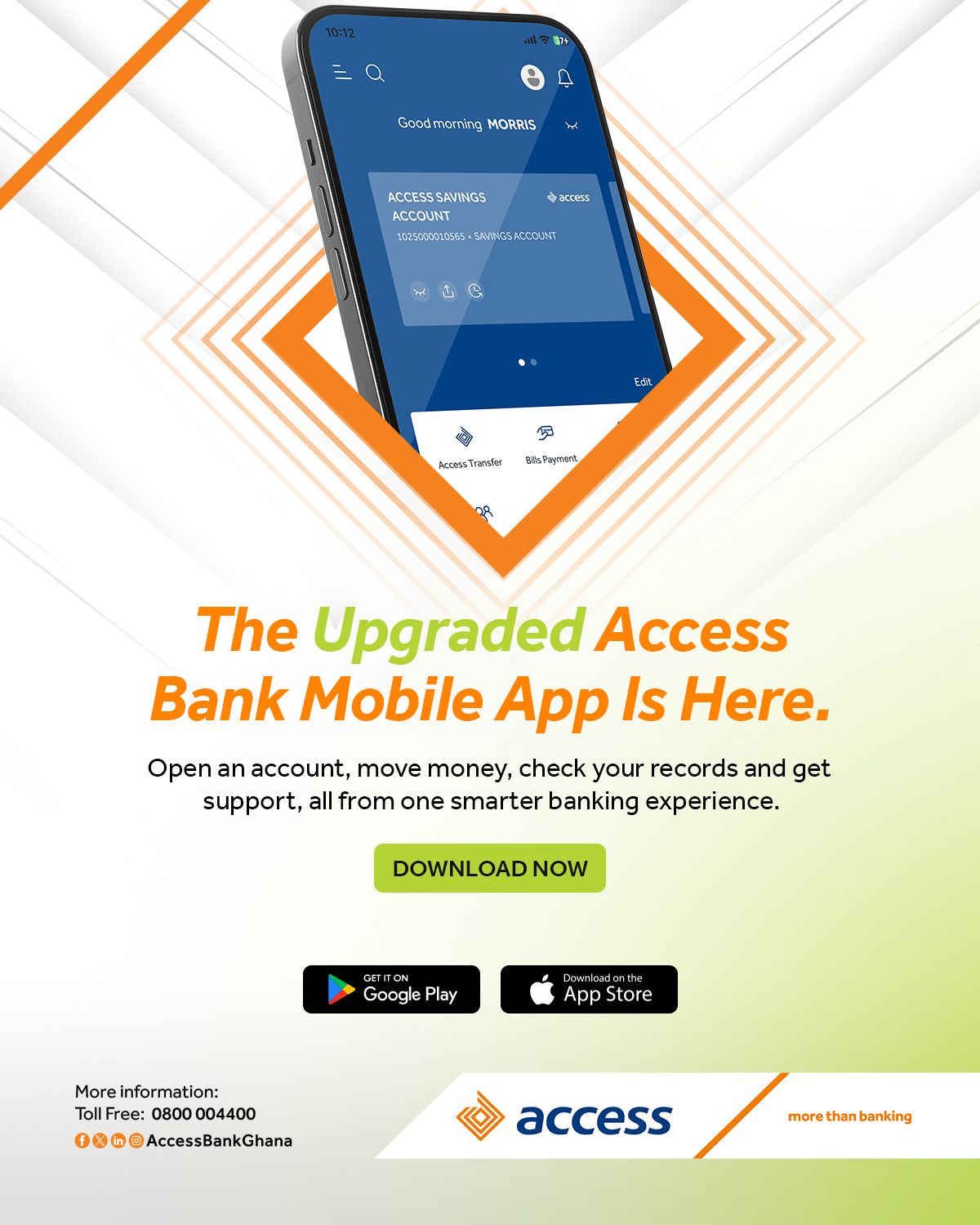 Access Bank (Ghana) Plc ad