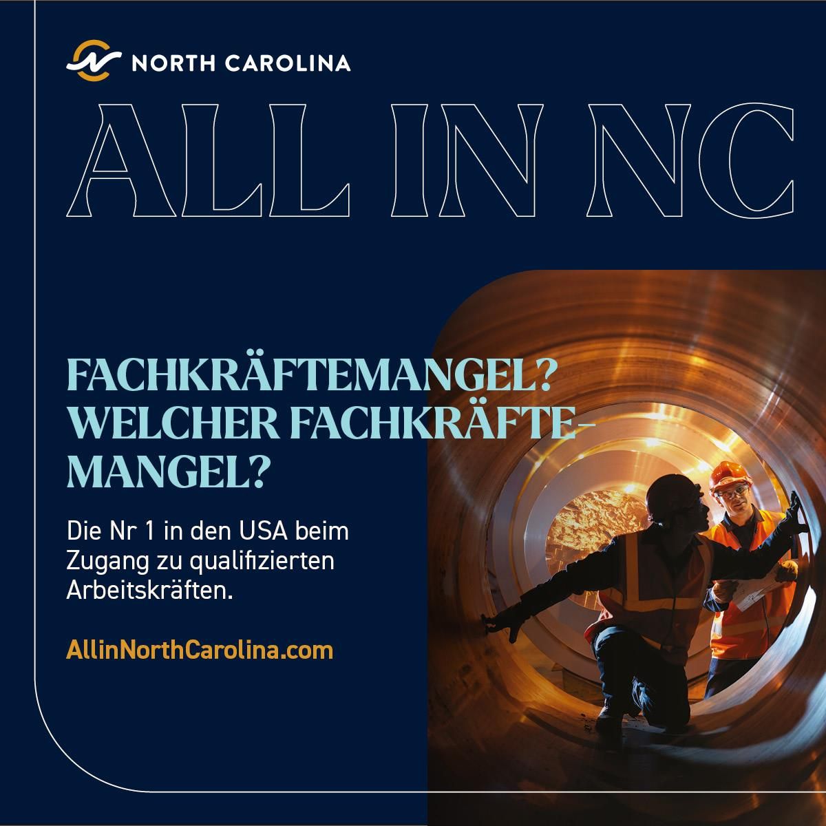 Economic Development Partnership of North Carolina (EDPNC) ad